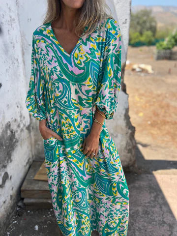 Vestido Vibe Tropical