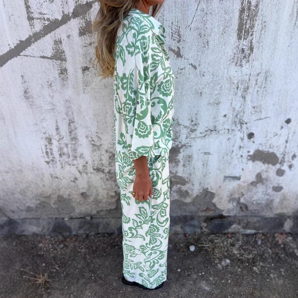 Conjunto Feminino Floral Brasileirinha !