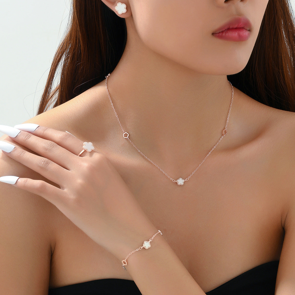 Conjunto Flor de Cerejeira