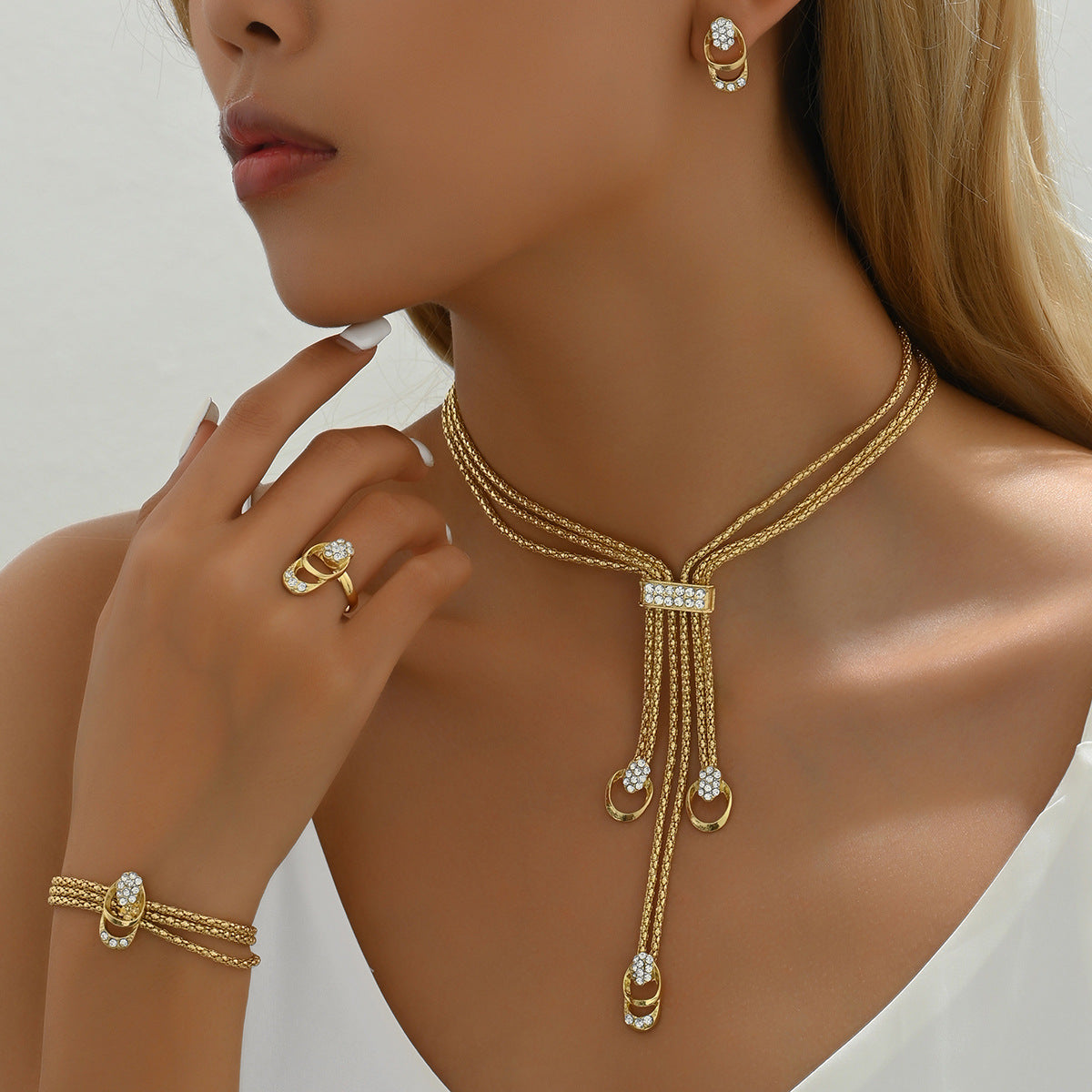 Conjunto Elegância Cristal