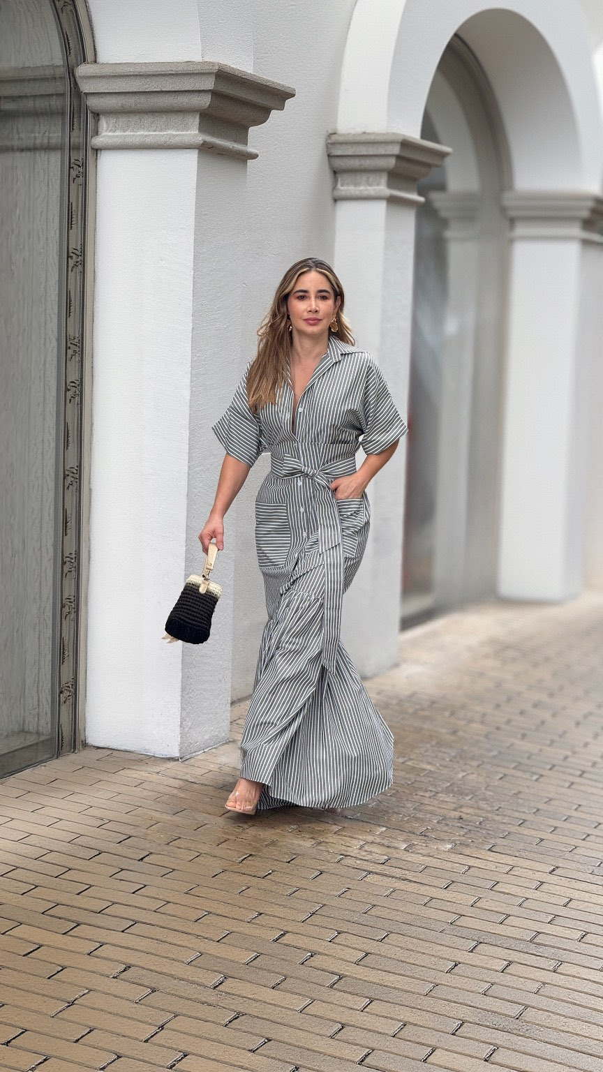 Vestido Brisa Listrada
