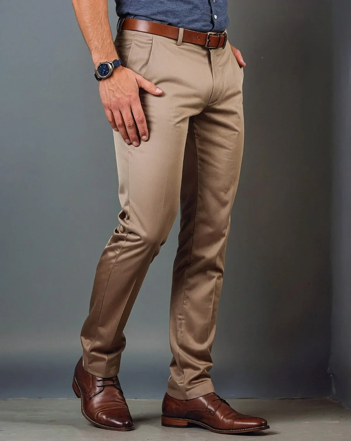 Social KIT 1 Gola Polo + 1 Calça Sarja Premium