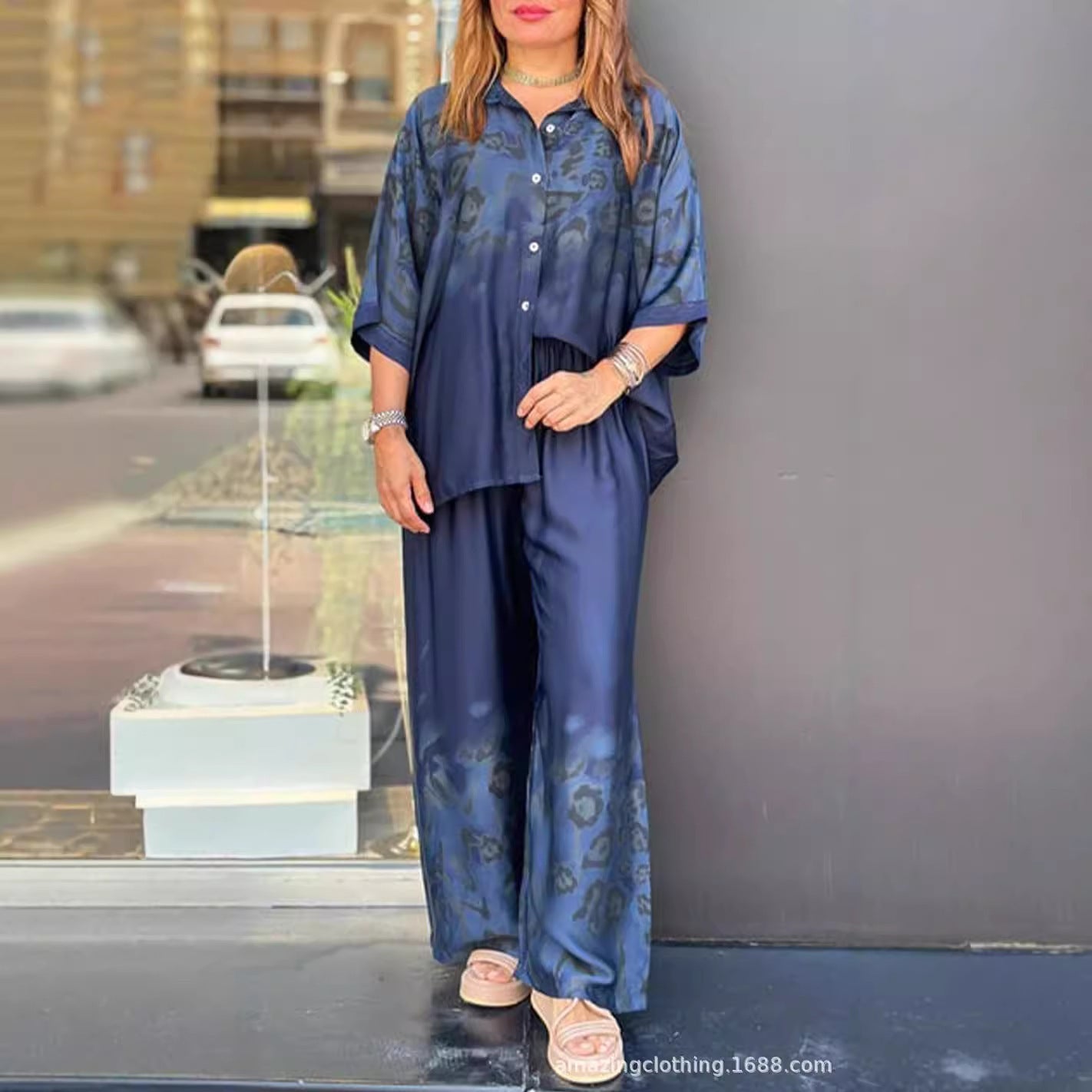 Conjunto Leopardo Seda Comfort