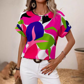 Blusa Feminina Estampada Verão Charmoso