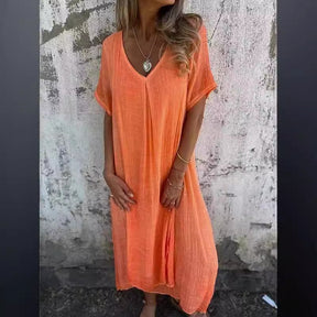 Vestido Longo em Linho Summer