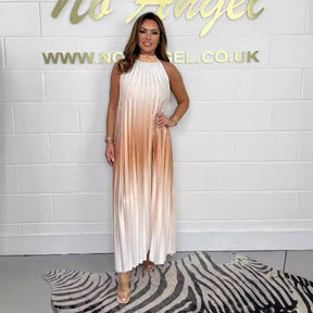 Vestido Duocolor Elegância Brasileira