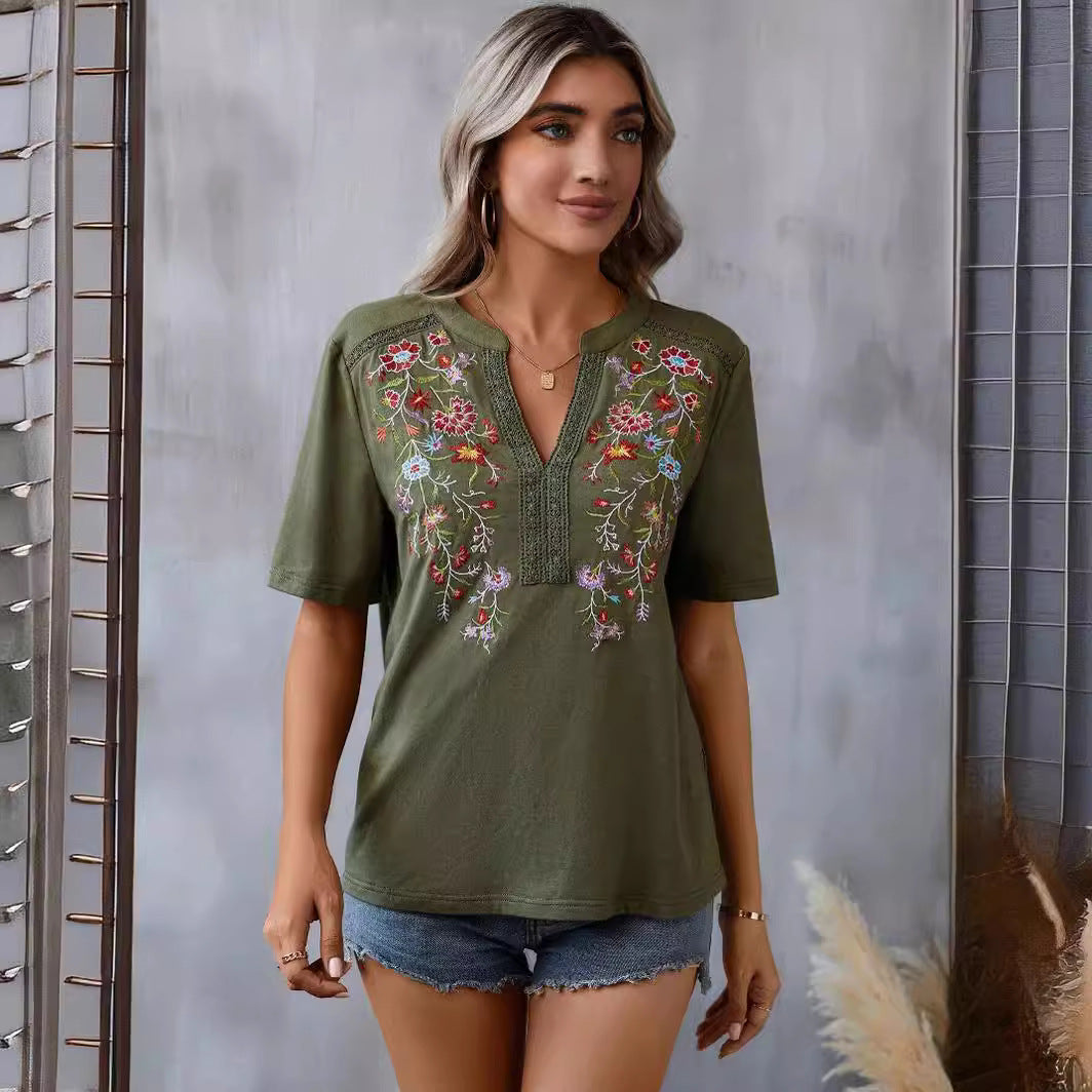 Blusa Encanto Bordado Florale