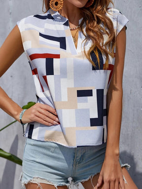 Blusa Tropical Geo Charmosa