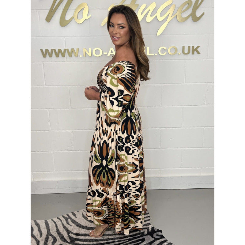 Vestido Estampado Glamour Brasil