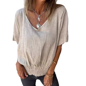 Vibes Verão Blusa Vneck