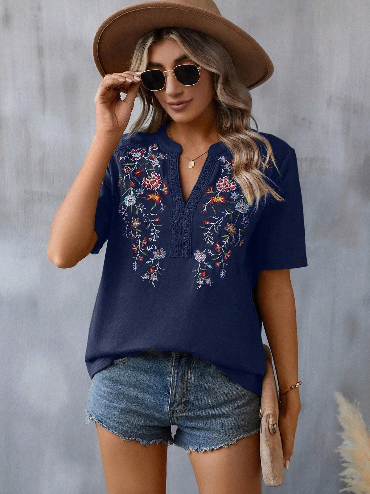 Blusa Encanto Bordado Florale