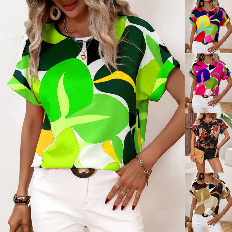 Blusa Feminina Estampada Verão Charmoso