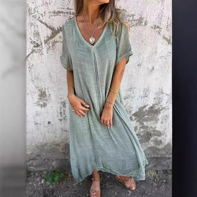 Vestido Longo em Linho Summer