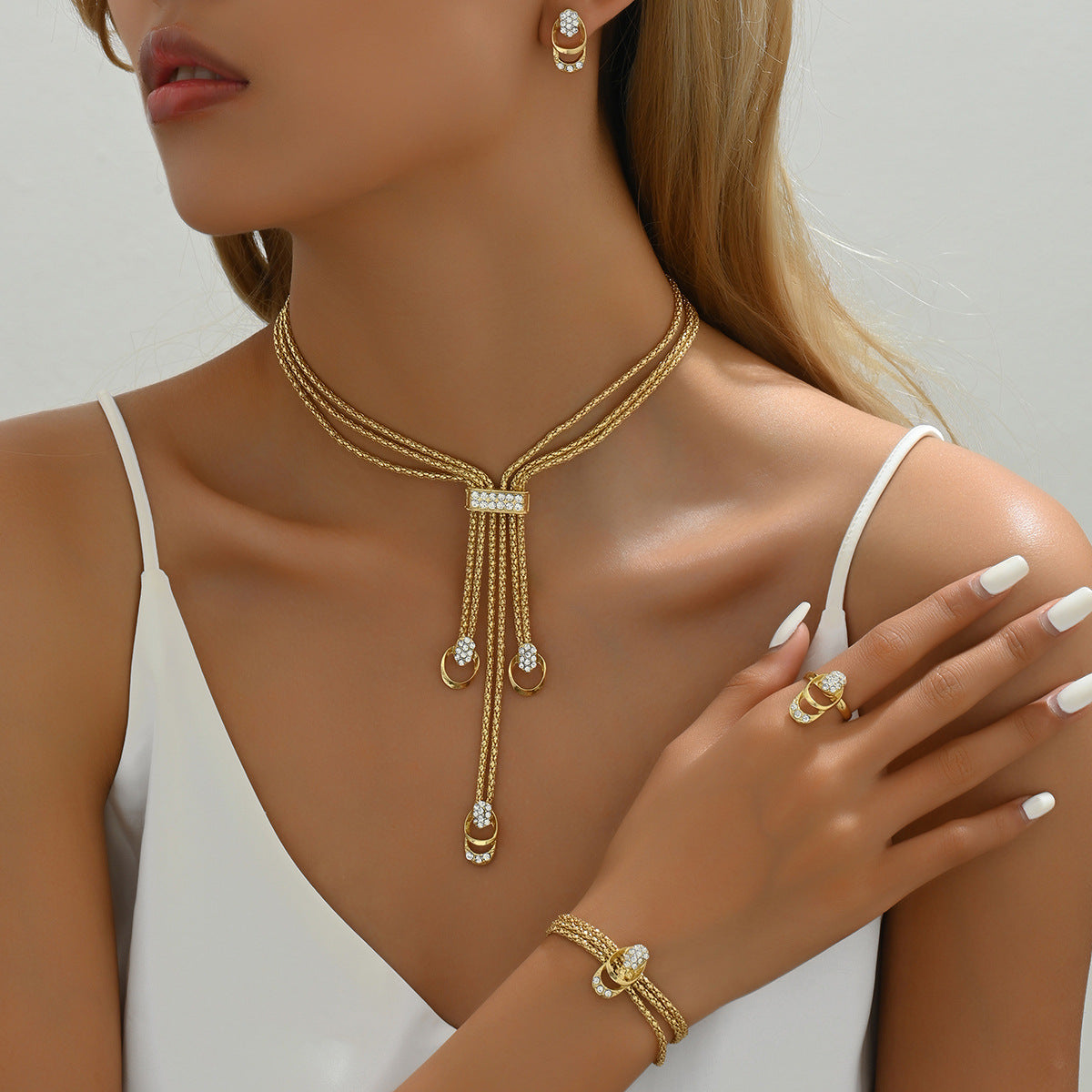 Conjunto Elegância Cristal