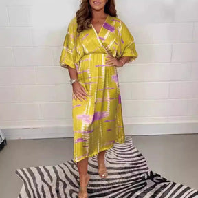 Vestido Solto Fashion Floral Comfortável