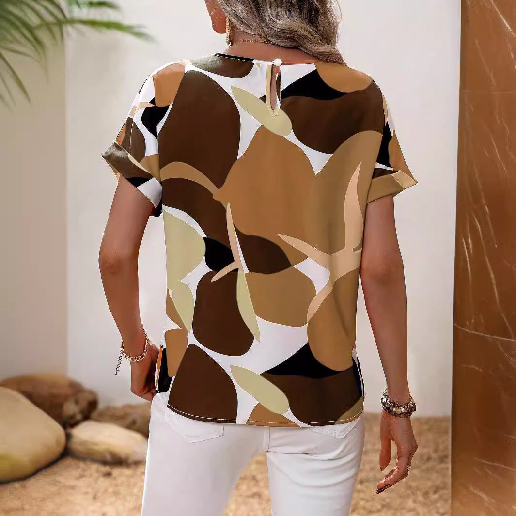 Blusa Feminina Estampada Verão Charmoso