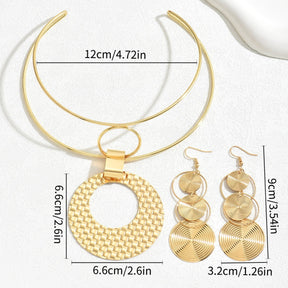 Colar Glamour Geométrico