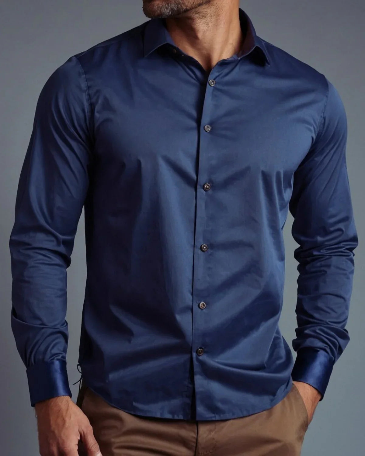 Social KIT 1 Camisa Social + 1 Calça Sarja