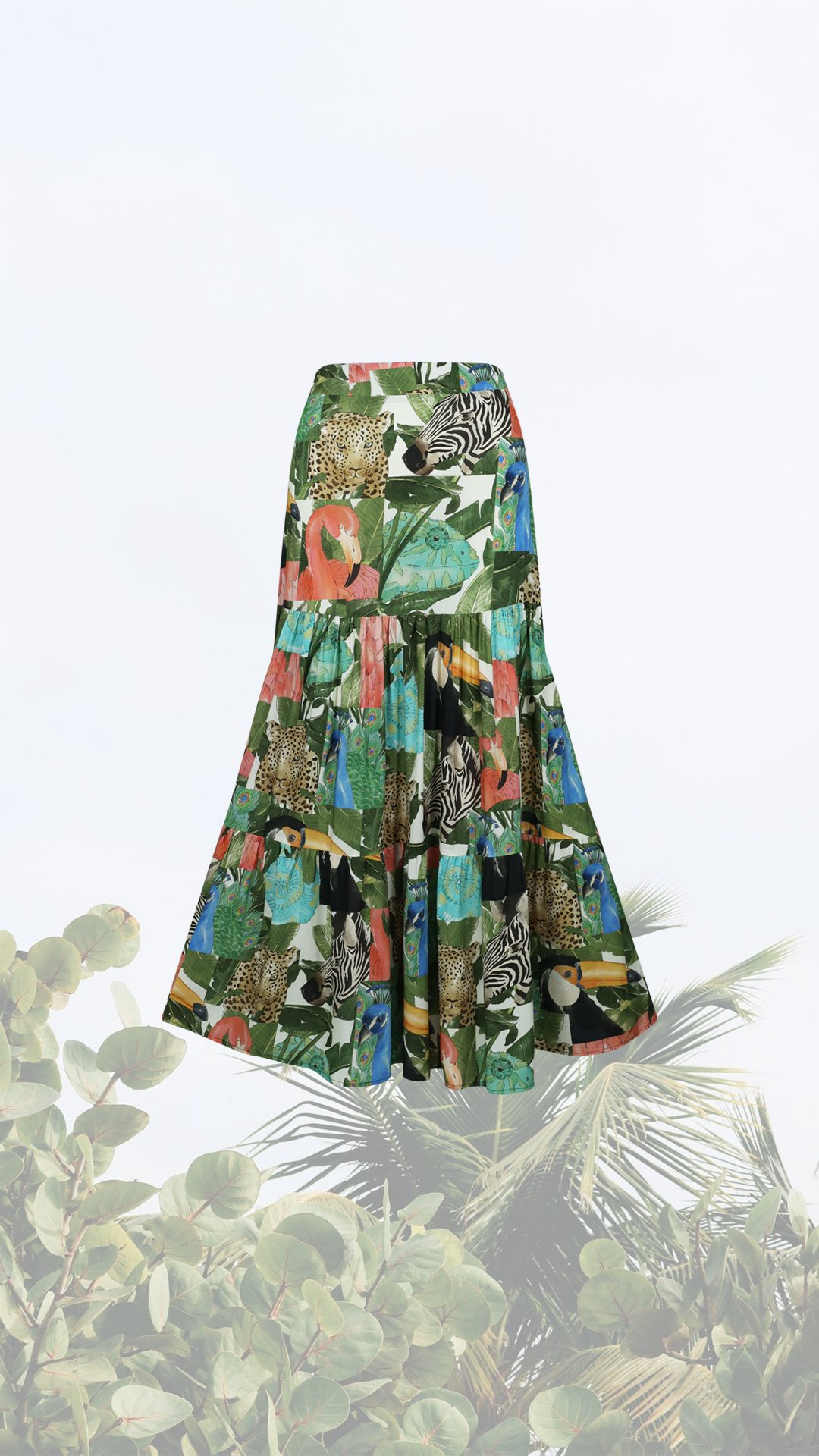 Coleção Rio Saia Longa e Vestido