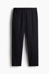 Calça de alfaiataria em Linho slim fit Azul