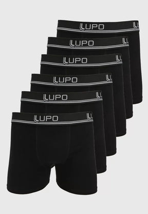 Kit 10 Cuecas Lupo 100% Algodão